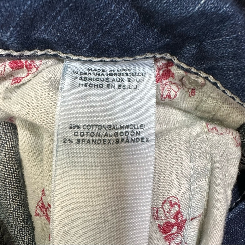 True Religion Women's Dark Wash Skinny Size 28 - Picture 6 of 10